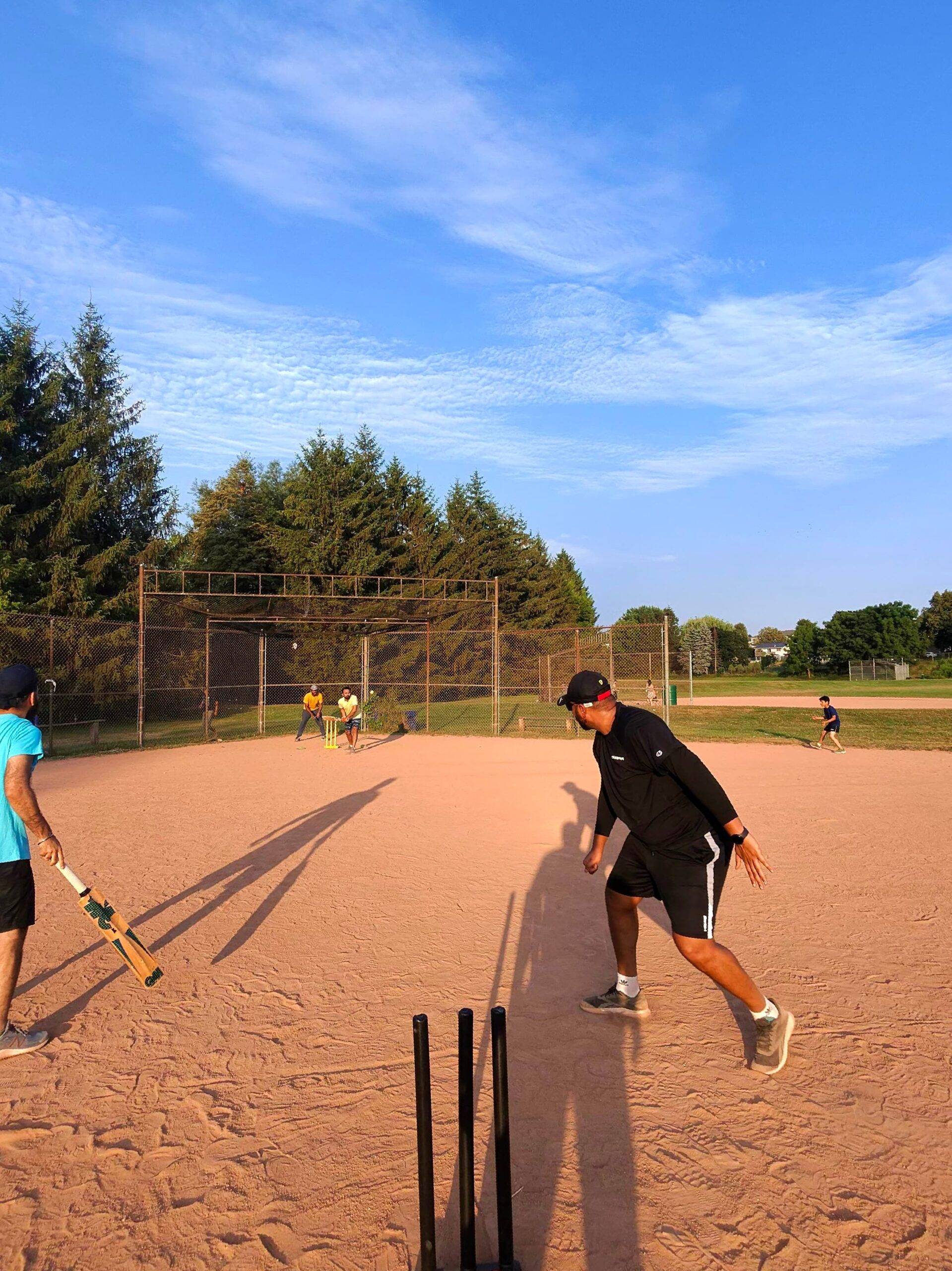 Home indoor cricket in oshawa dhcc athar abbas