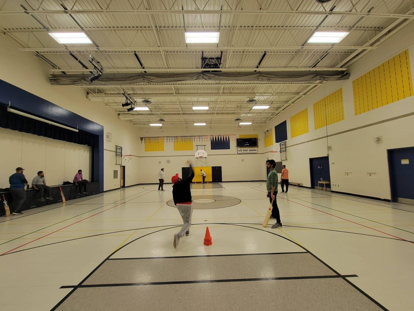 Home indoor cricket in oshawa dhcc athar abbas