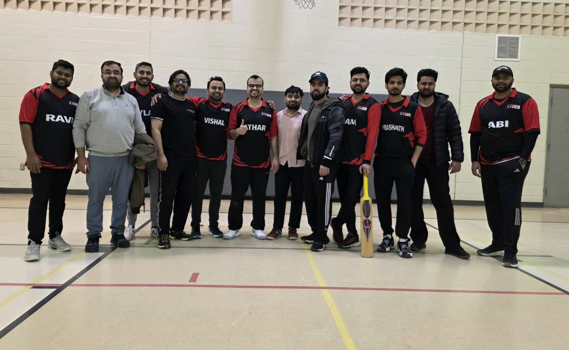 indoor cricket in oshawa dhcc athar abbas
